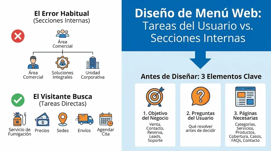Agrupación de páginas por intención de usuario