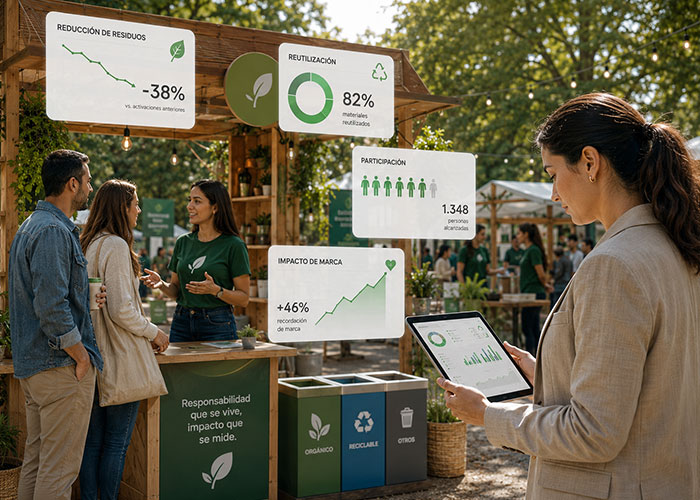 Activaciones BTL sostenibles: cómo reducir residuos sin perder impacto de marca